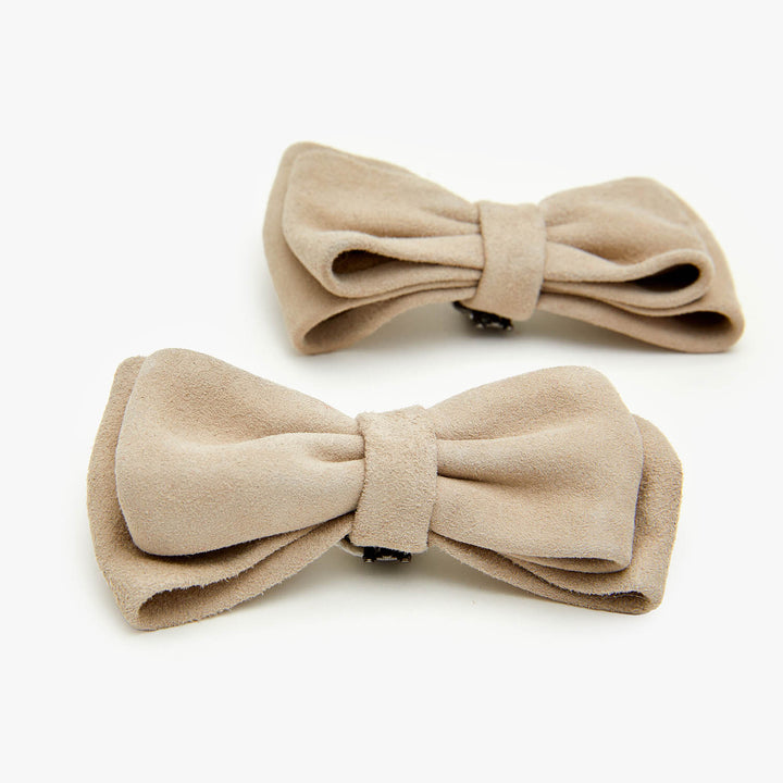 Accesorio lazo piel ante Piedra