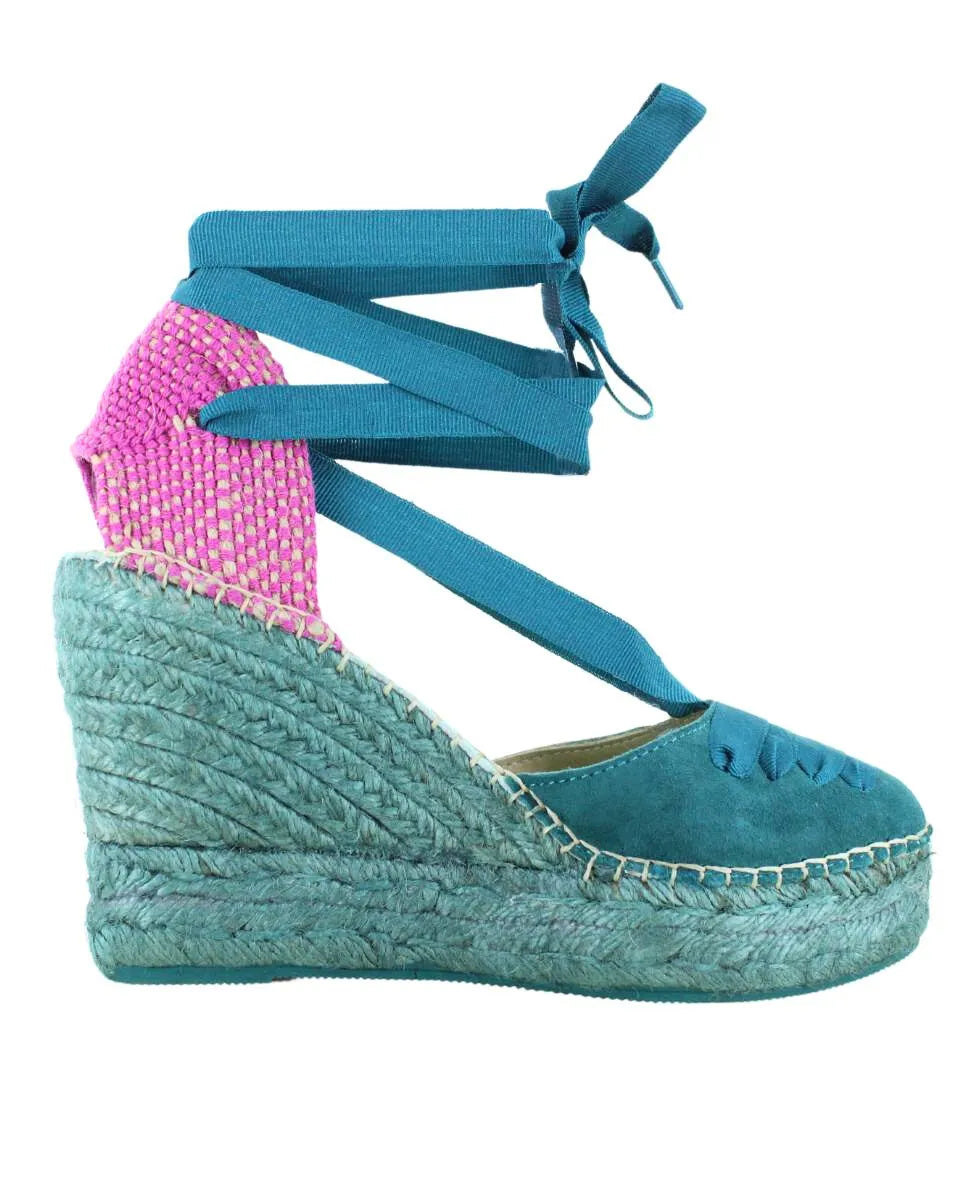 Alpargatas azul océano 