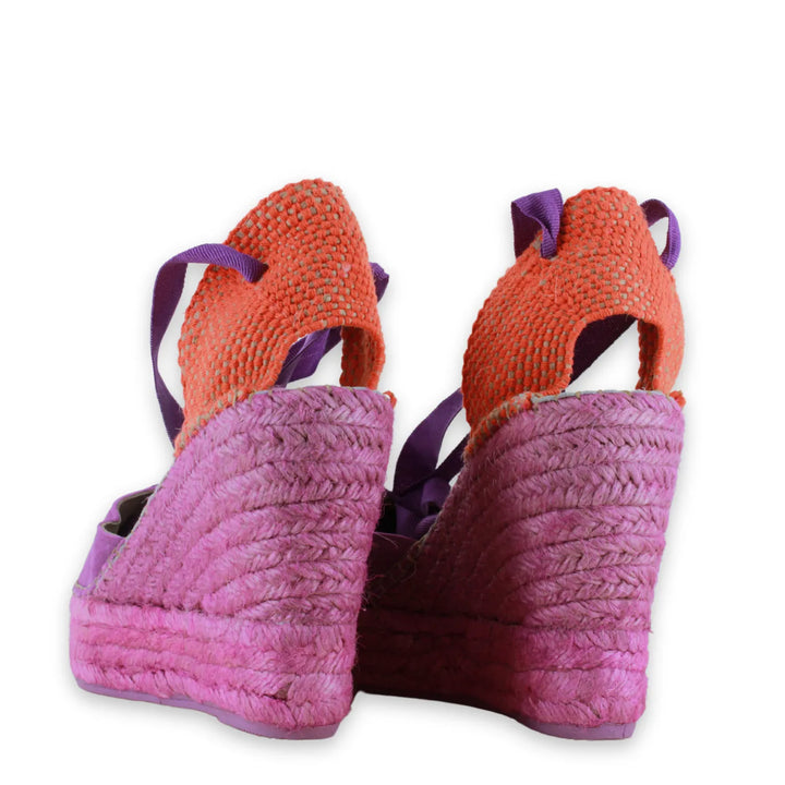 Cuñas lila jizard y naranja | Meridian 110