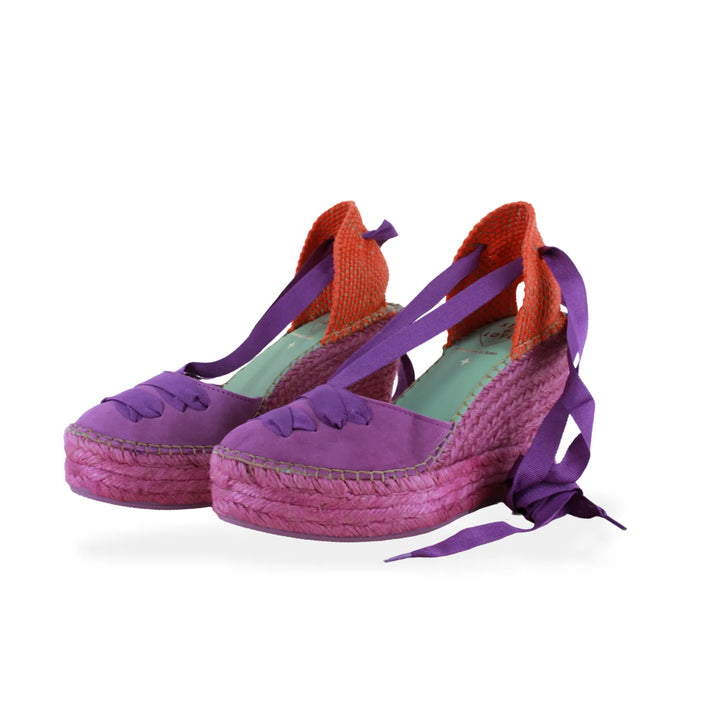 Cuñas lila jizard y naranja | Meridian 110