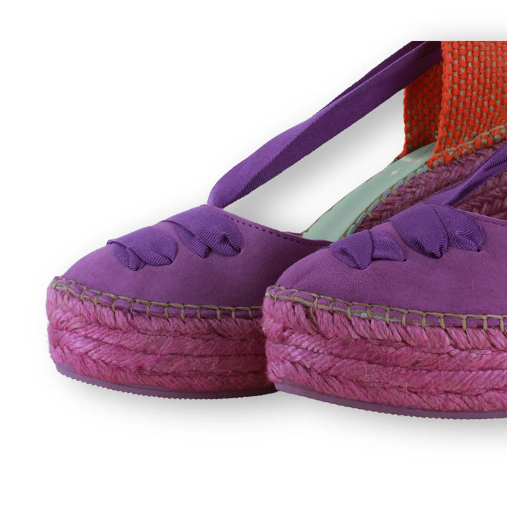 Cuñas lila jizard y naranja | Meridian 110