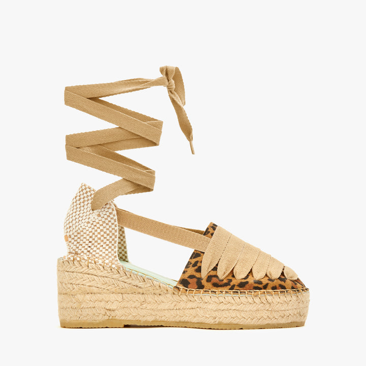 Sandalias plataforma leopardo | Aquila 156