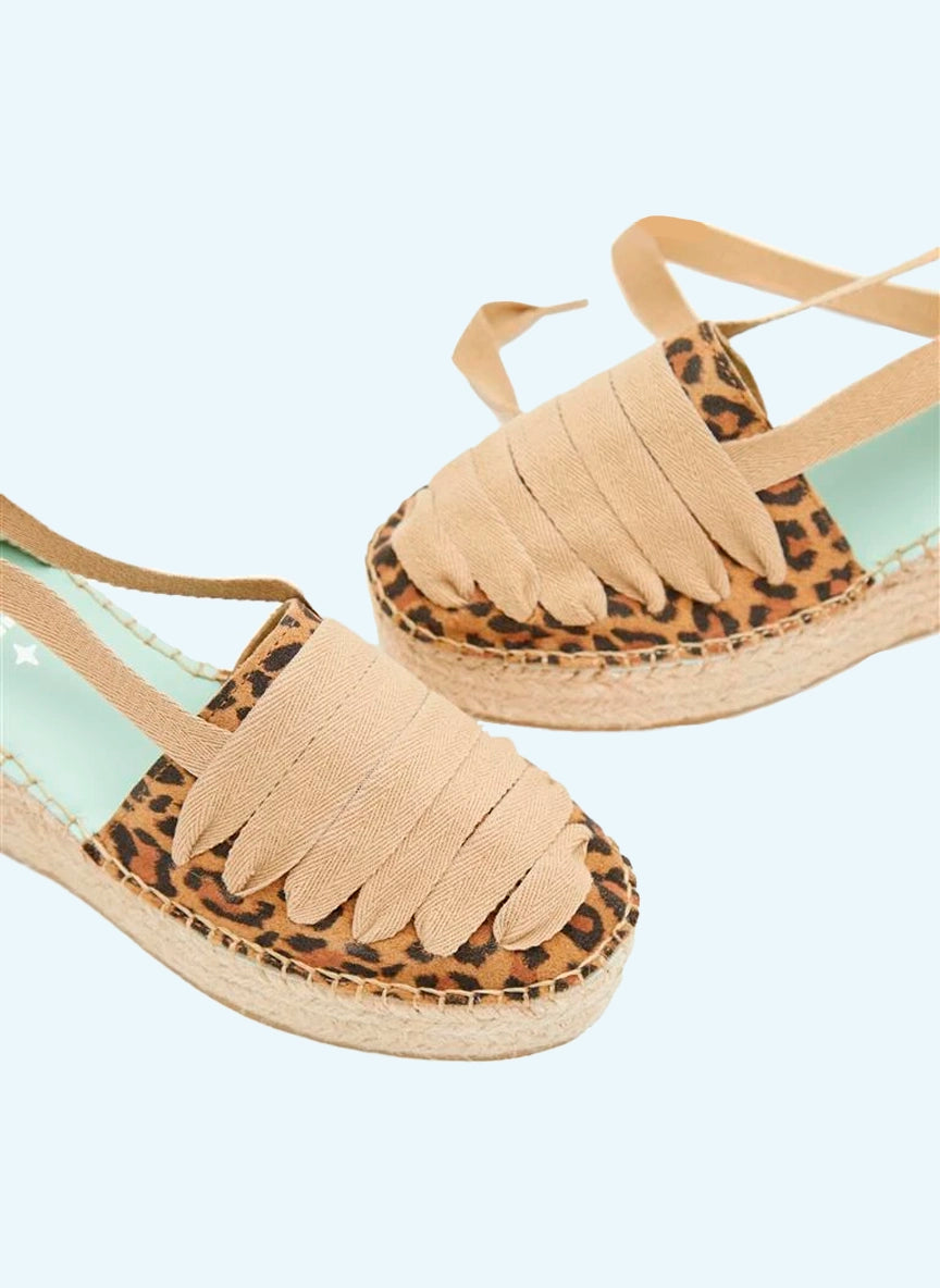 Sandalias plataforma leopardo | Aquila 156