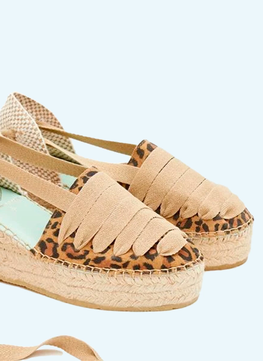 Sandalias plataforma leopardo | Aquila 156