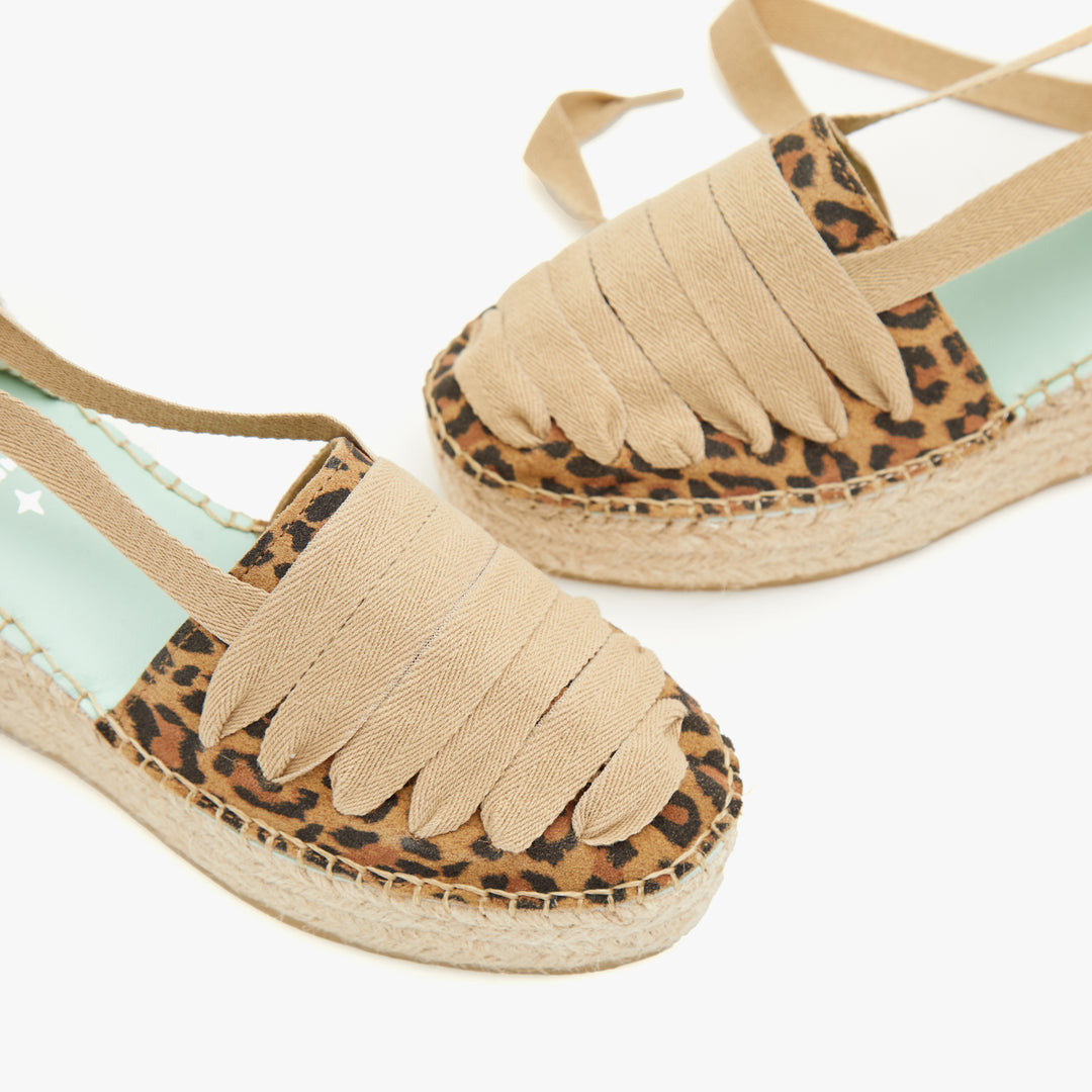 Sandalias plataforma leopardo | Aquila 156
