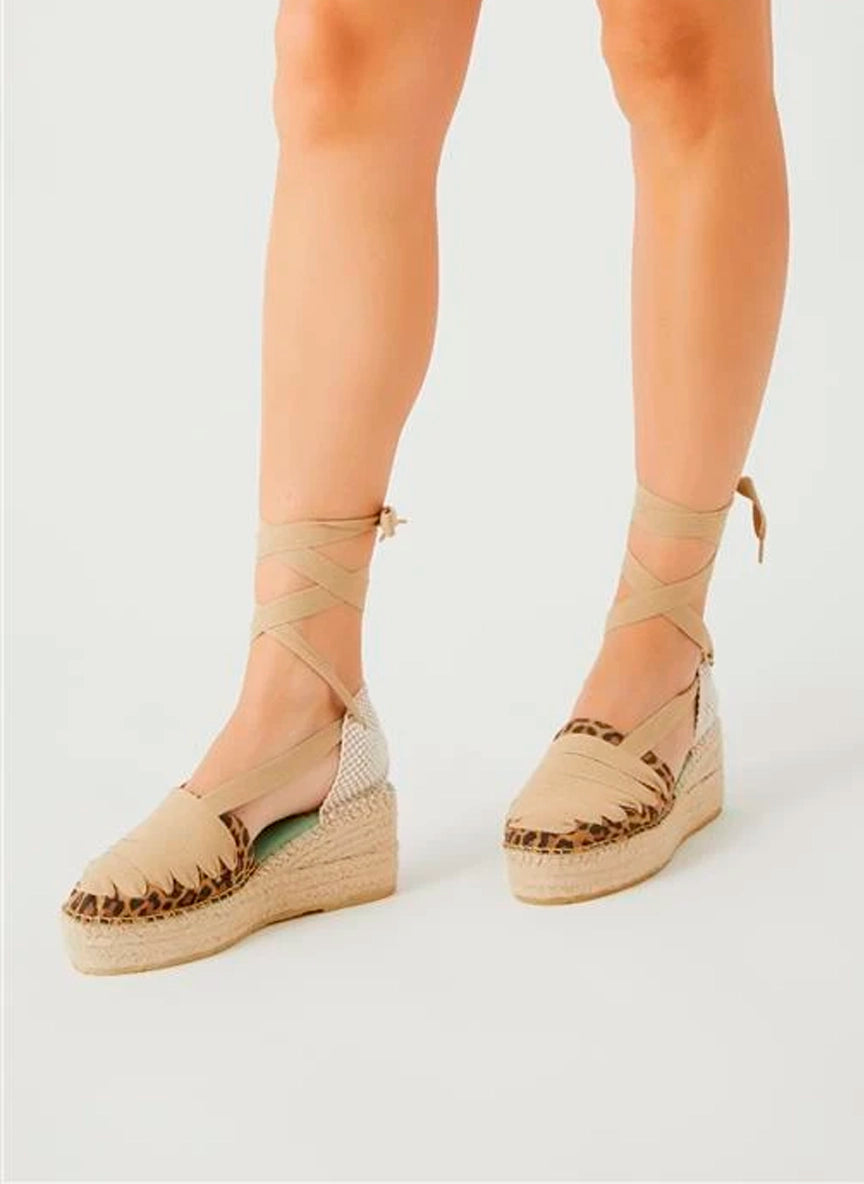 Sandalias plataforma leopardo | Aquila 156