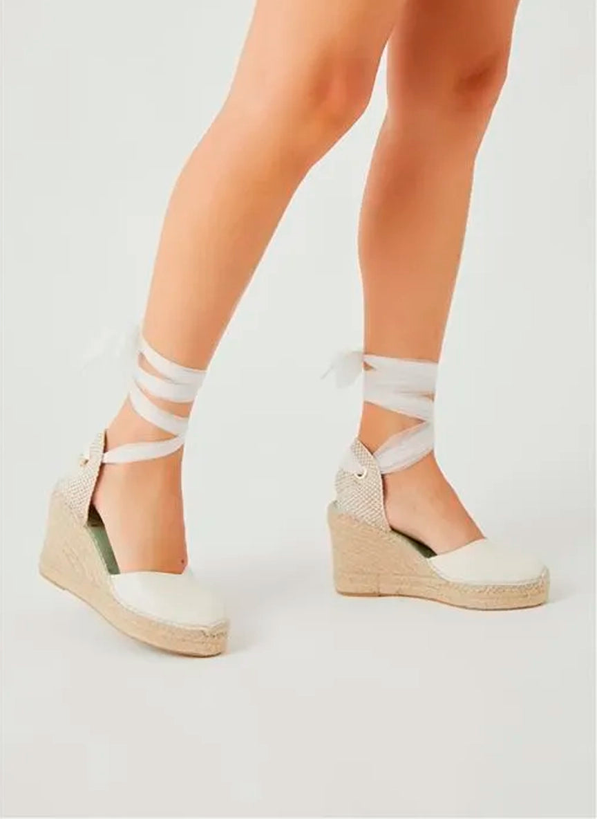 Alpargatas novia color blanco  | Beta 157