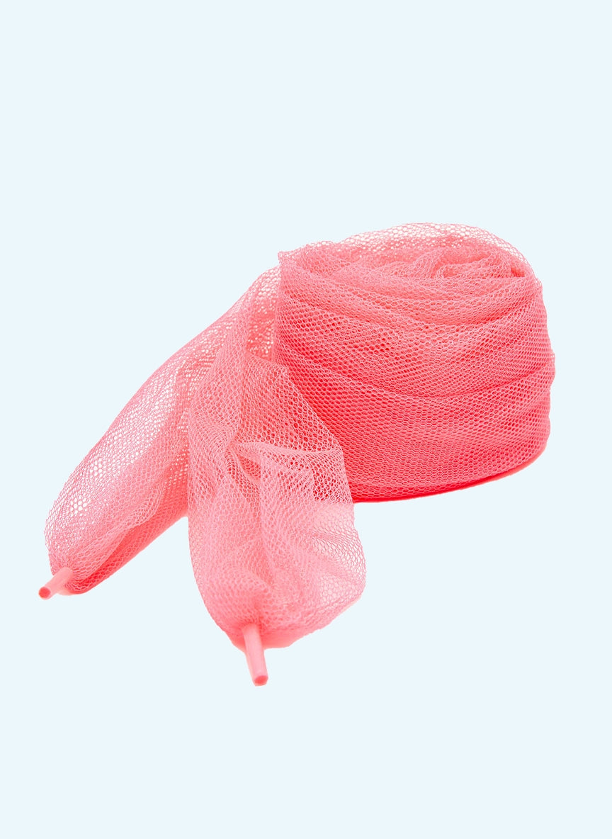 Cinta de tul para alpargatas | fucsia flúor