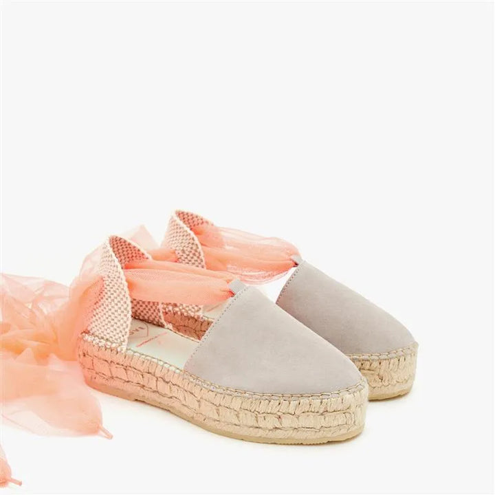 Sandalias plataforma rosa coral | Lyra 121