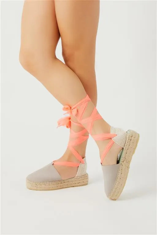 Sandalias plataforma rosa coral | Lyra 121