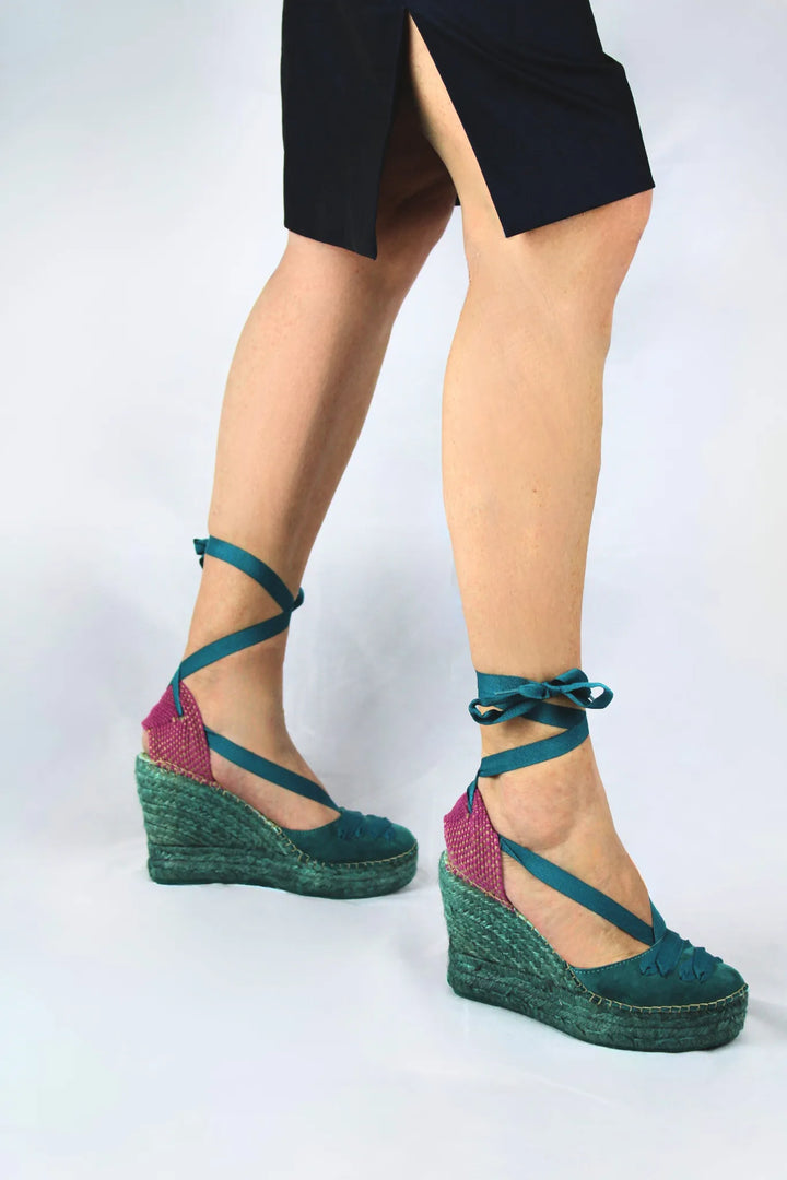 Cuñas azul océano y fucsia | Meridian 110