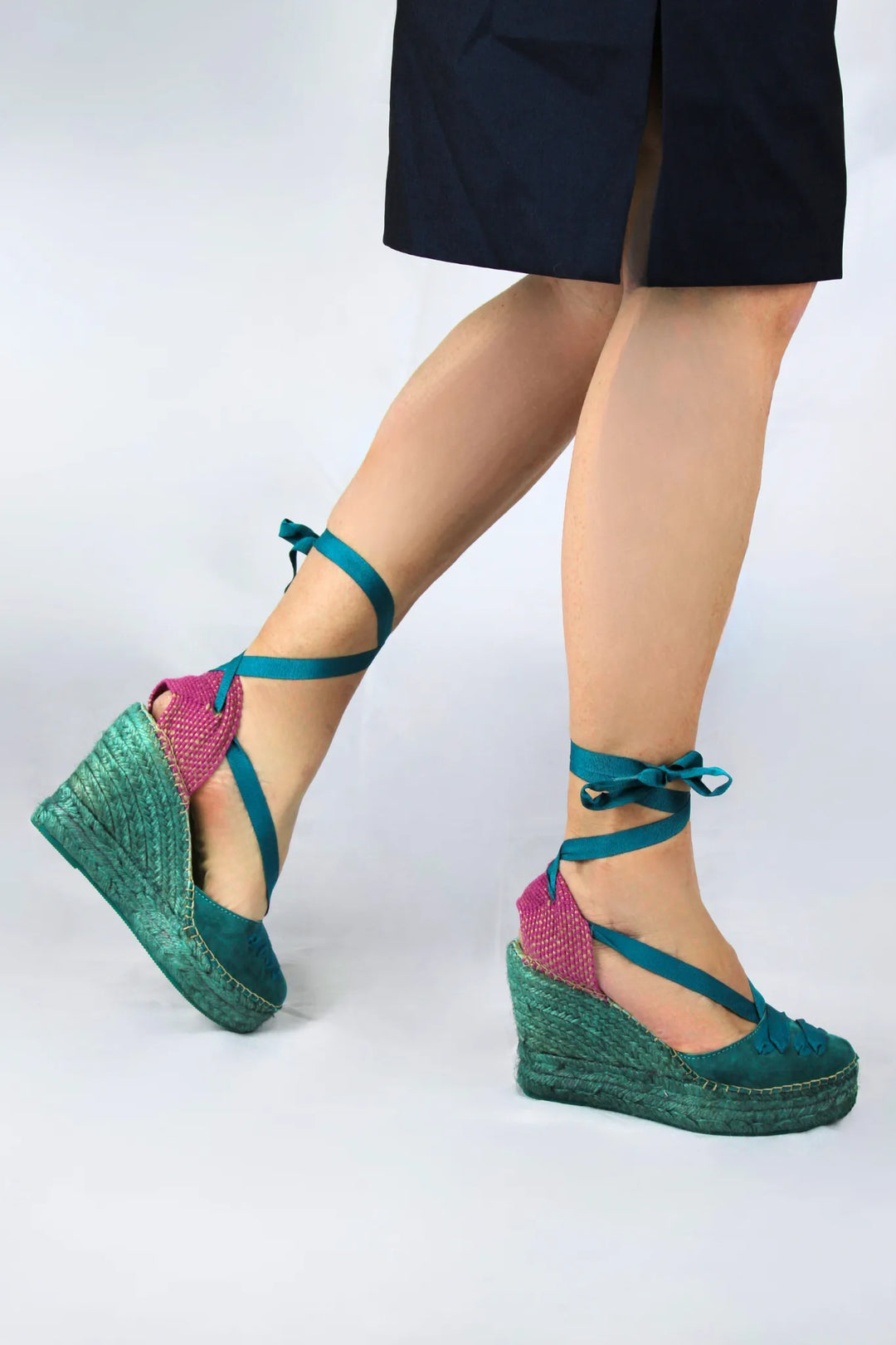 Cuñas azul océano y fucsia | Meridian 110