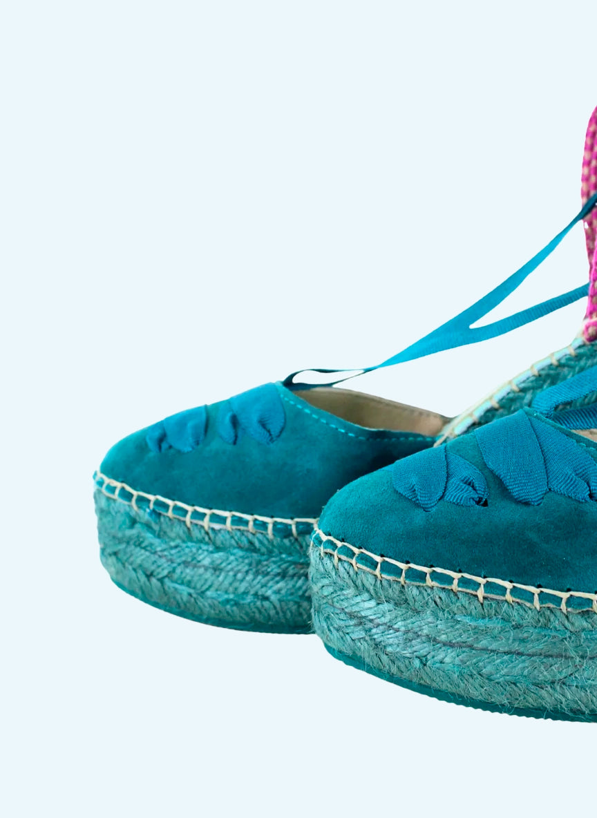 Cuñas azul océano y fucsia | Meridian 110