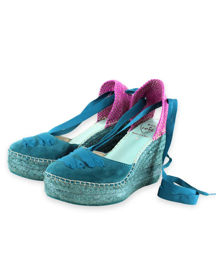 Cuñas azul océano y fucsia | Meridian 110