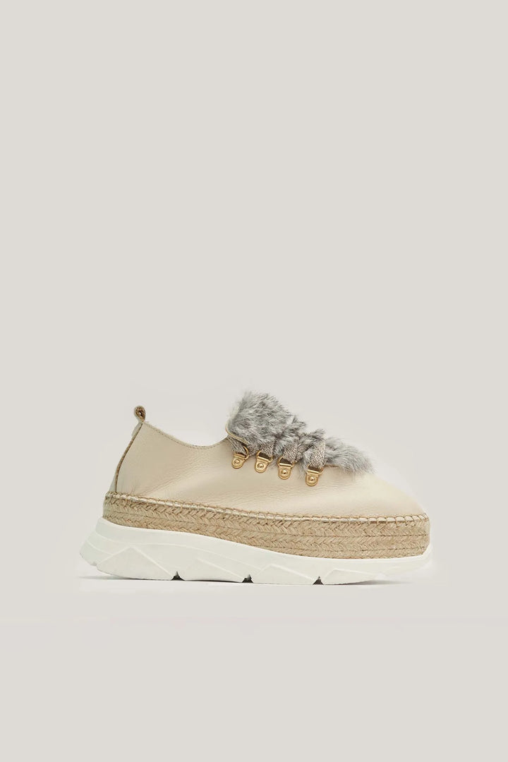 Deportivas mujer de piel color hielo | Naos 31