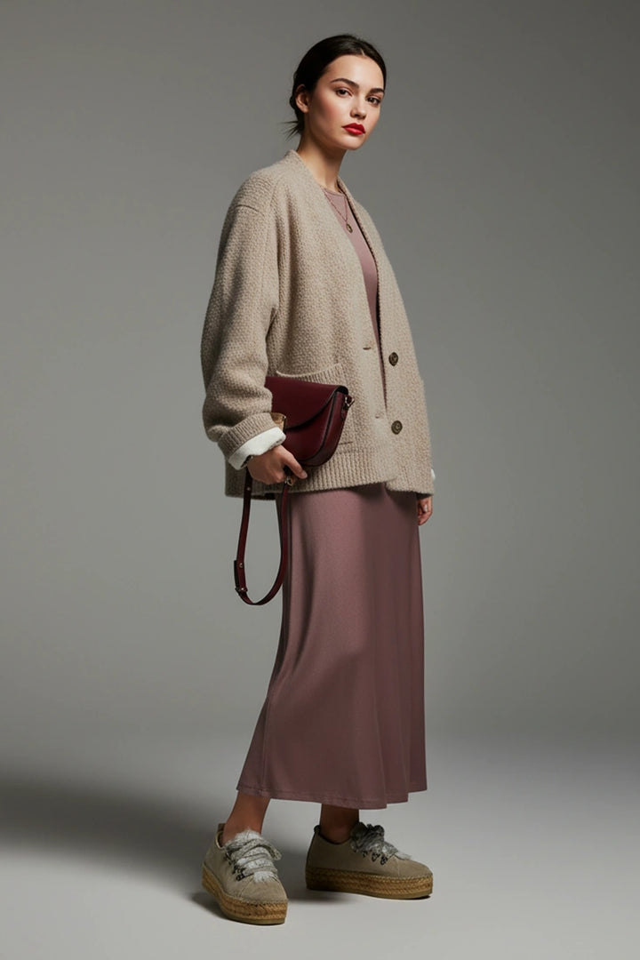 Sneakers para mujer color gris niquel y pelo | Naos 16