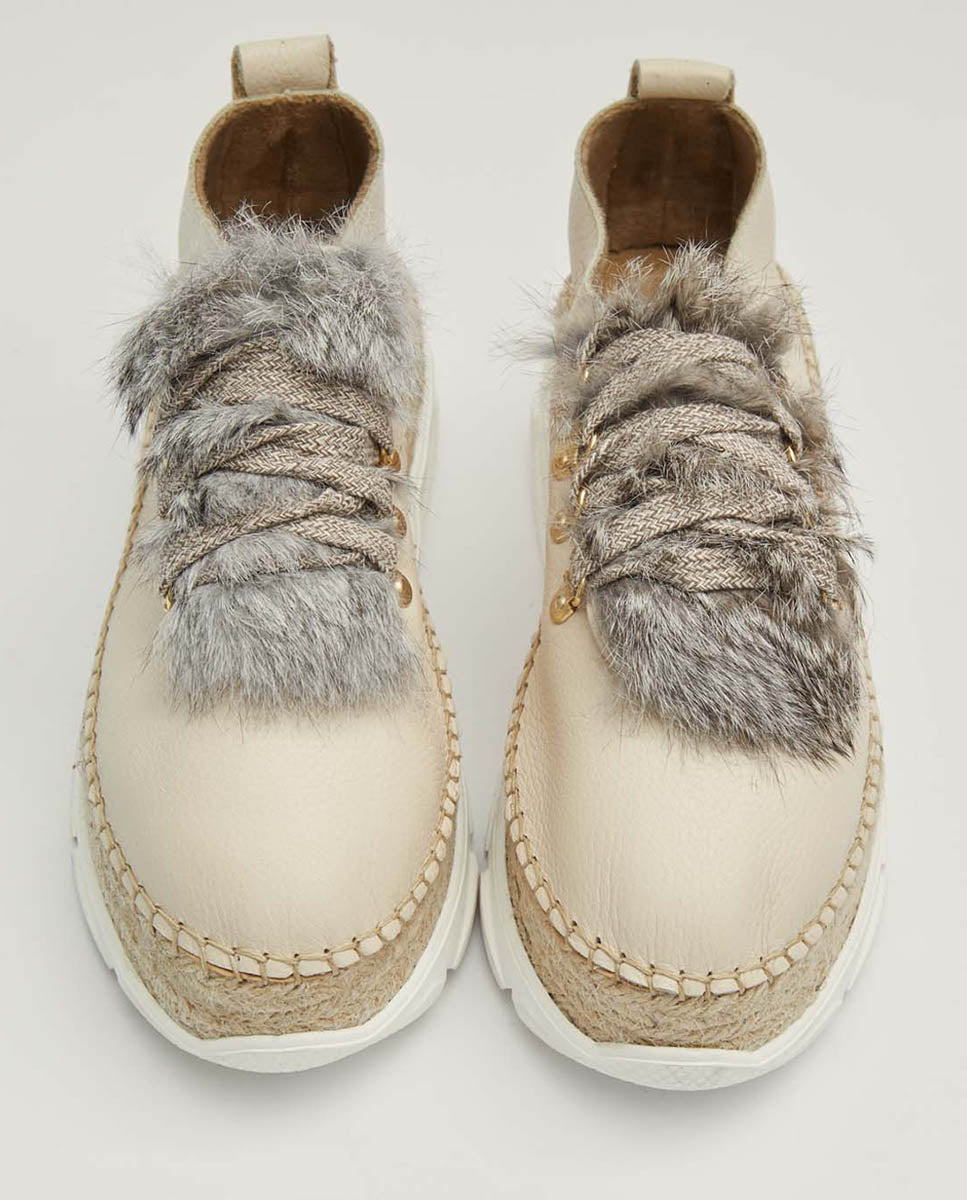 Deportivas mujer de piel color hielo | Naos 31