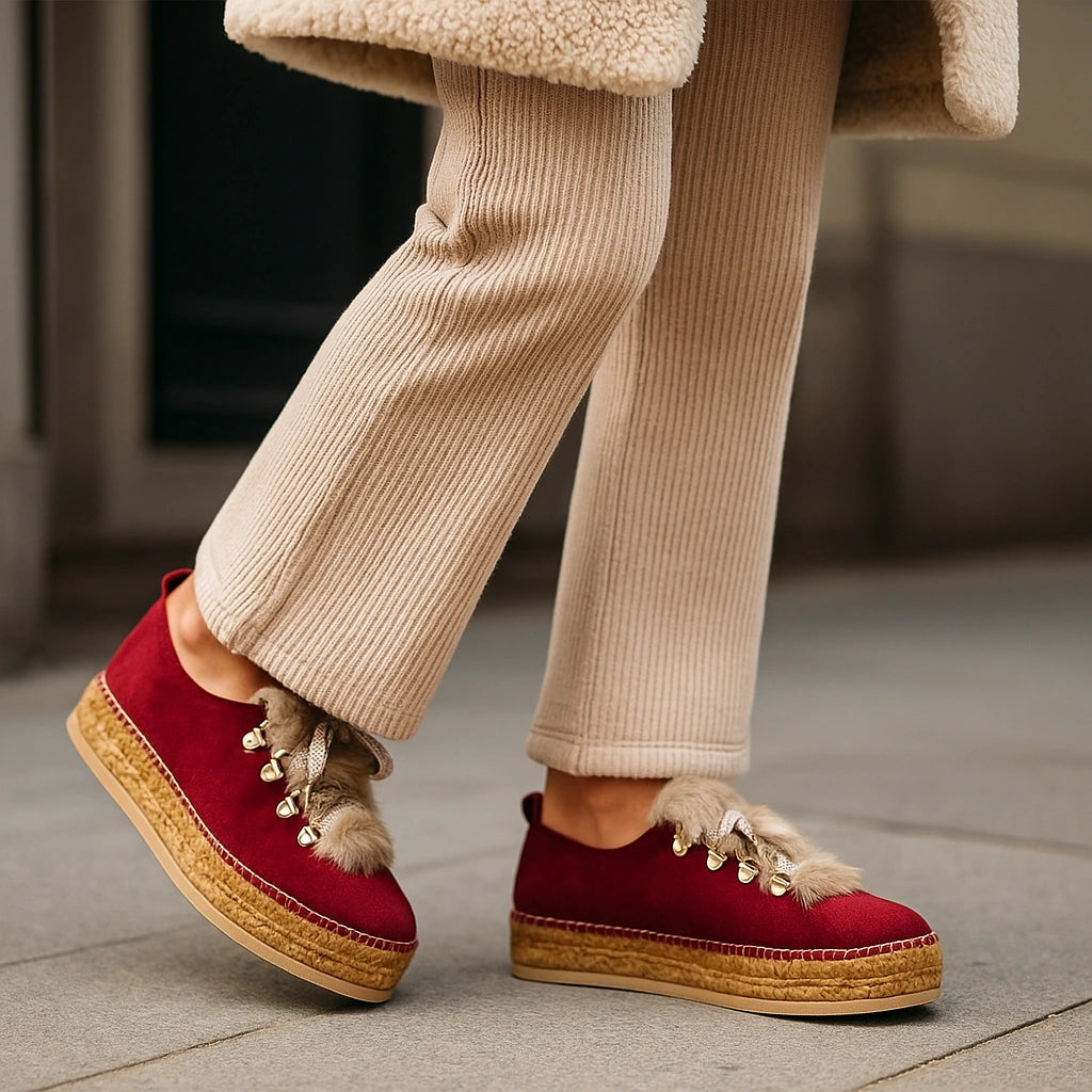 Zapatillas deportivas mujer con suela de yute | Naos 16