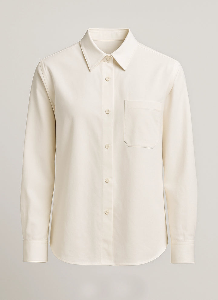 Camisa blanca con diseño  trasero "Amour" | Soraya