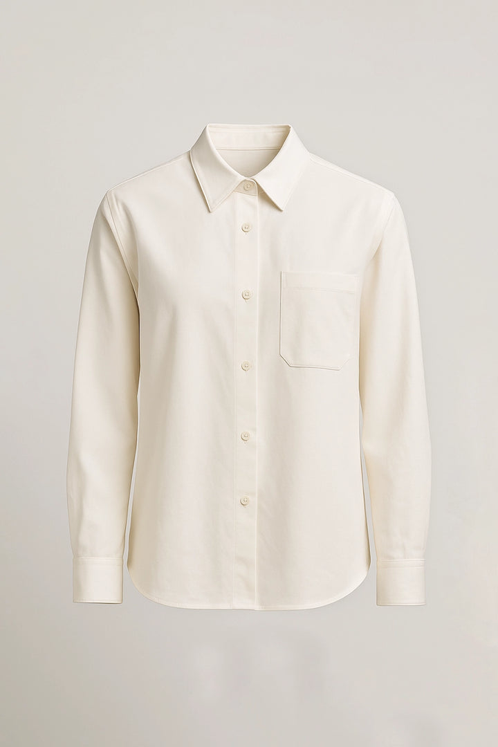 Camisa blanca con diseño  trasero "Amour" | Soraya