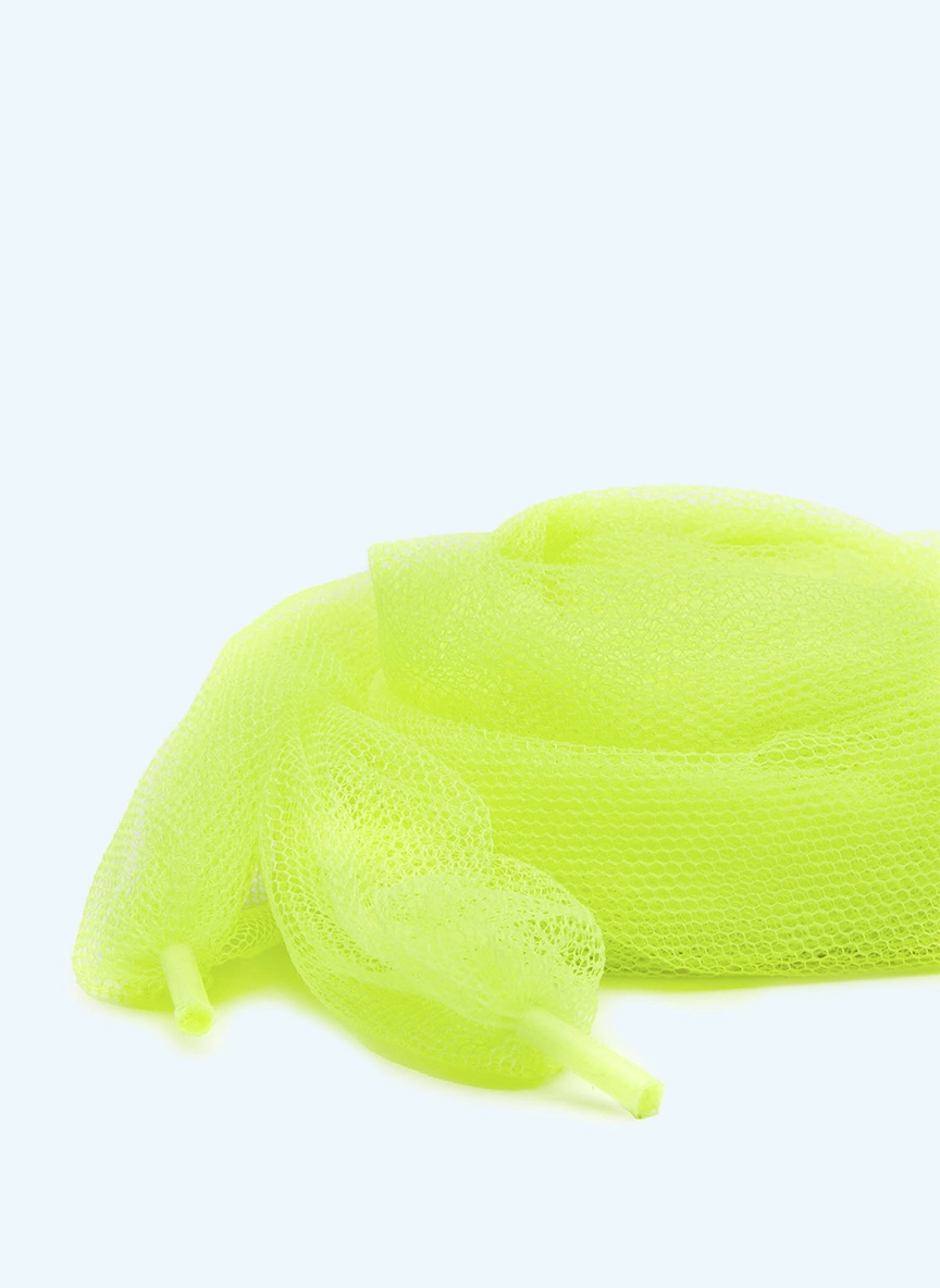 Cinta de tul para alpargatas | Amarillo  flúor