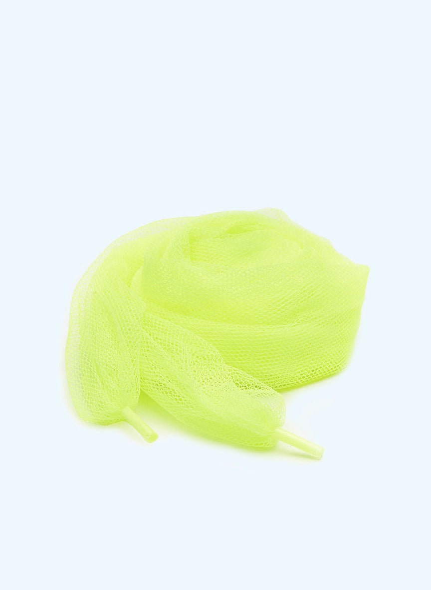 Cinta de tul para alpargatas | Amarillo  flúor