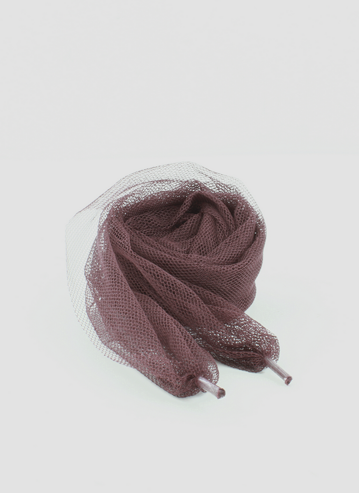 Cinta de tul para alpargatas | Burdeos