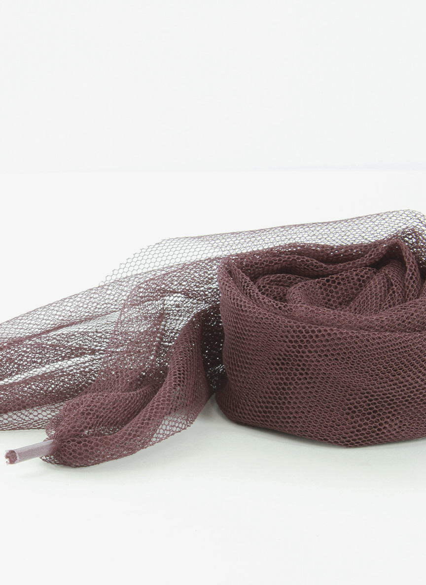 Cinta de tul para alpargatas | Burdeos